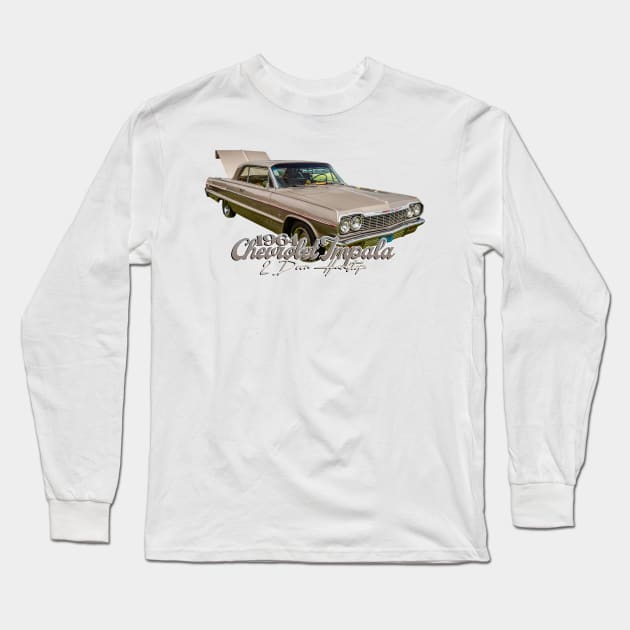 1964 Chevrolet Impala 2 Door Hardtop Long Sleeve T-Shirt by Gestalt Imagery